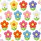 16-Piece Summer & Spring Daisy Hanging Decorations – Floral Garland Ornaments for Home & Party
